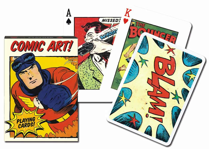 Comic Art Playing Cards