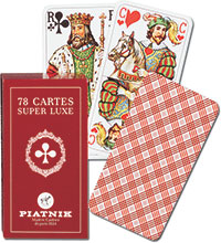 78 Cartes Super Luxe Bonmarche, Piatnik 1949